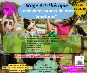 Stage enfants – Art-thérapie & expression créative